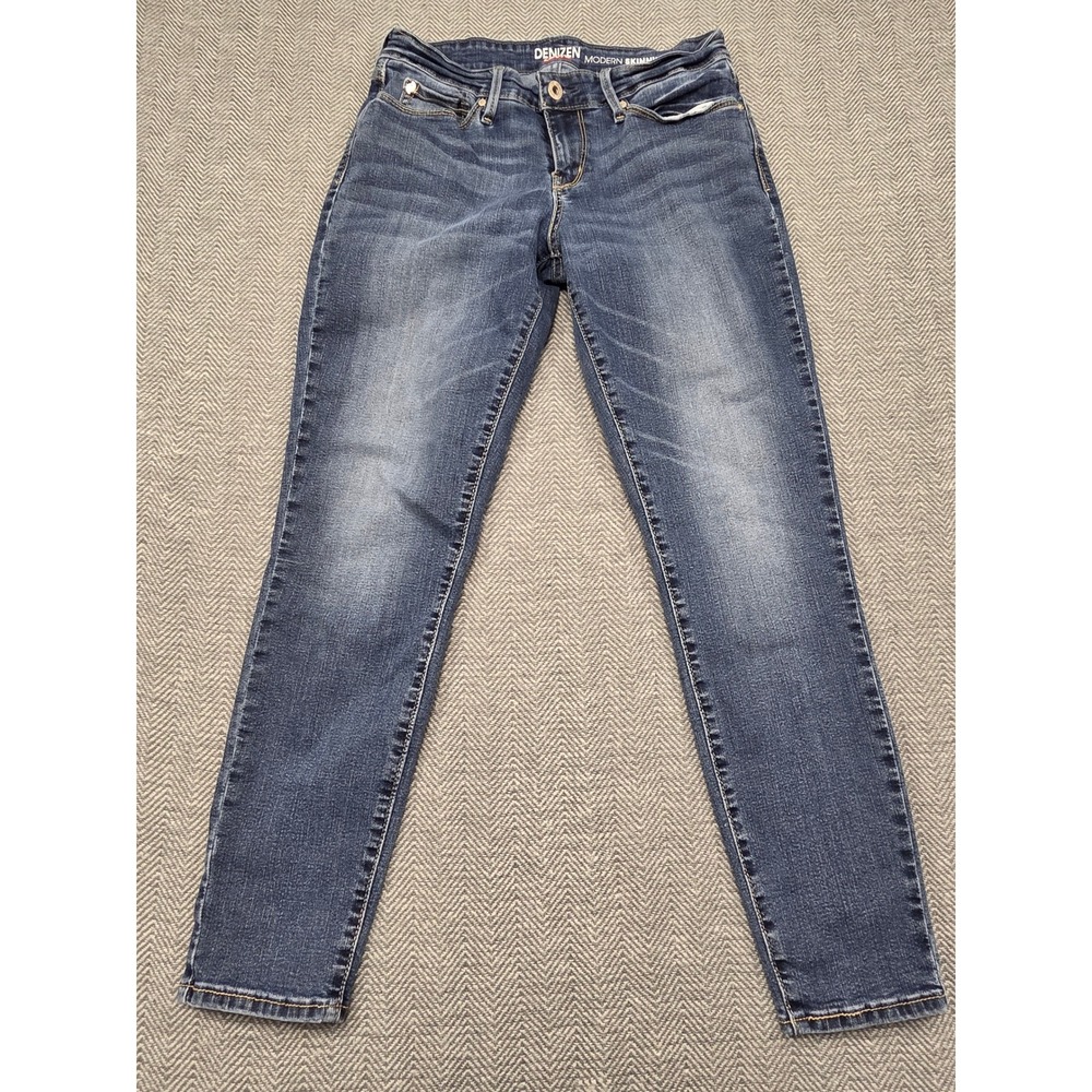 Denizen from Levis Modern‎ Skinny Jeans Blue Medium Wash 4S W27 L30 Stretch